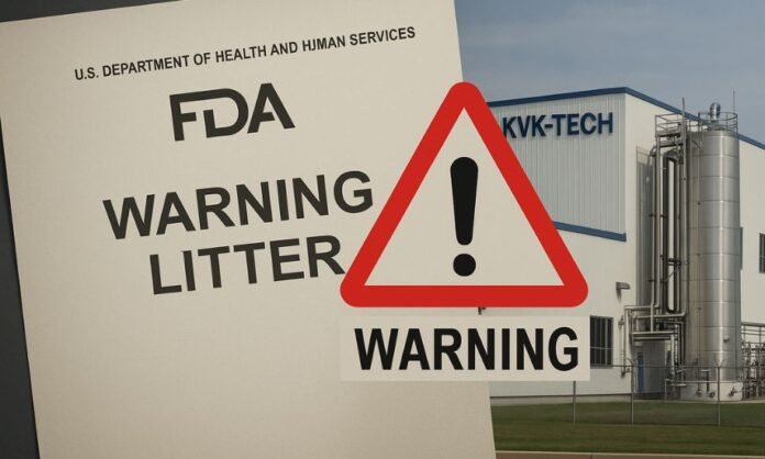 KVK-Tech Warning Letter KVK-Tech Warning Letter