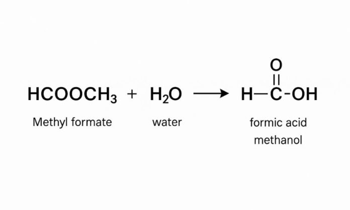 HCOOCH CH2 H2O HCOOCH CH2 H2O